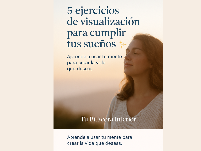 cartel de 5 ejercicios de visualización
