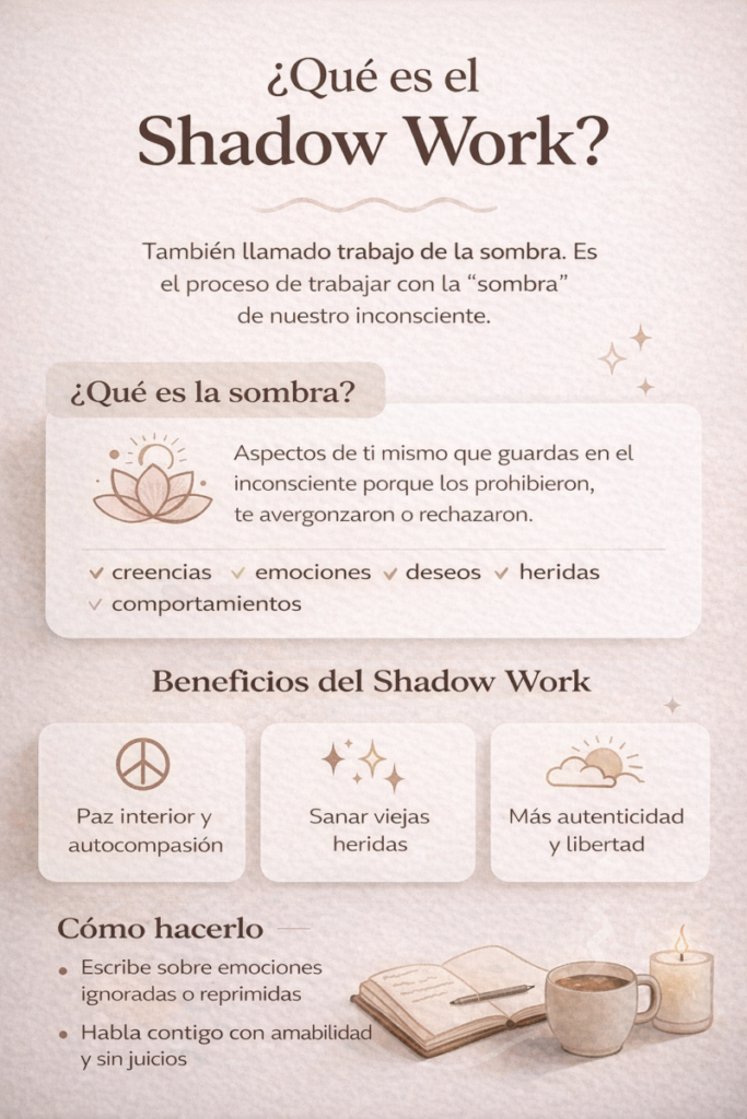 infografia shadow work