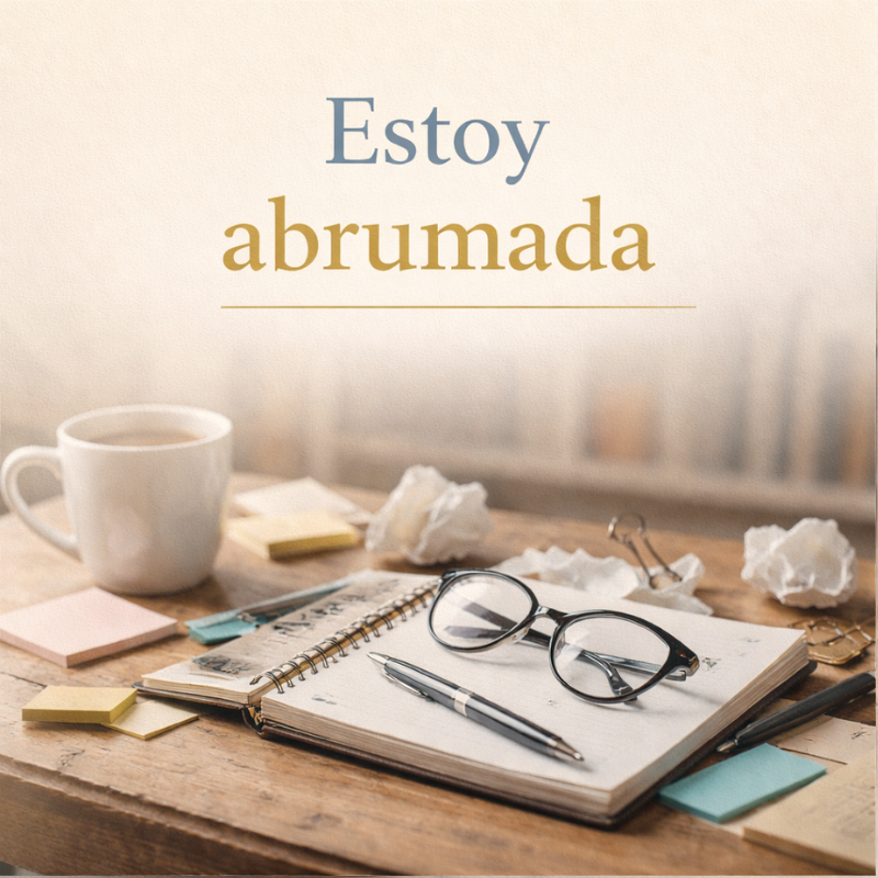 estoy abrumada